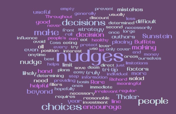 A Limitation on Nudges