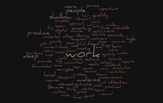 The Second Value of Deep work