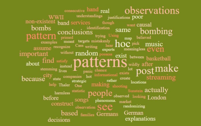 Post Hoc Conclusions