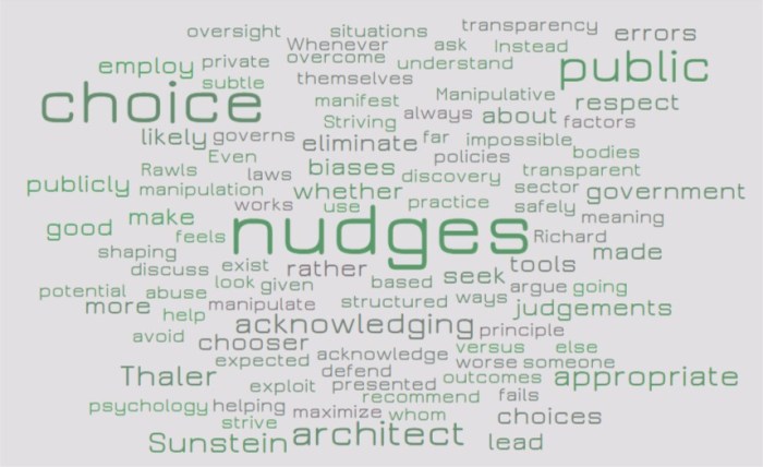 Acknowledging Nudges