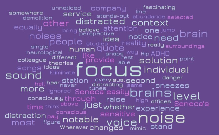 Stimuli, Attention, and What We Notice