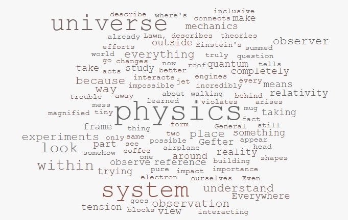 Tresspassing on einstein's lawn