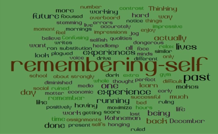 The Remembering Self