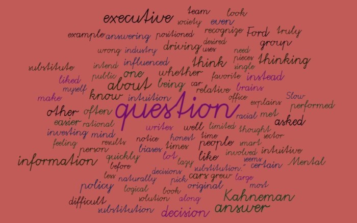 Answering the Easy Question