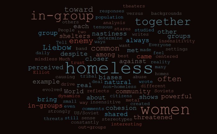 In-Group Cohesion & Out-Group Hostility