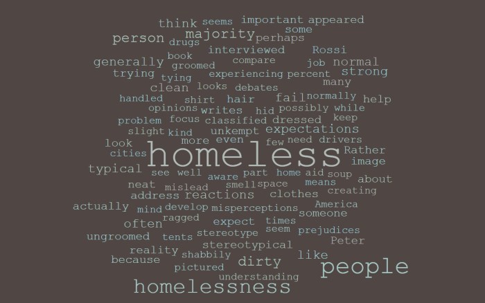 55% of Chicago Homeless Looked Neat and Clean