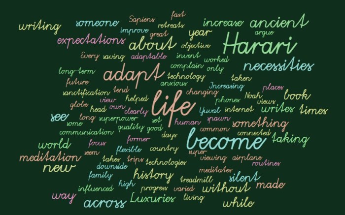 Luxuries, Necessities, and Agitated Lives