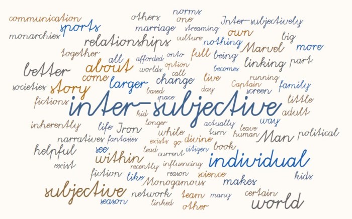 Inter-Subjective Linking - Tying Star Wars, Marvel, Sports Rankings, Democracy, and Marriage Norms Together - Yuval Noah Harari - Joe Abittan - Sapiens