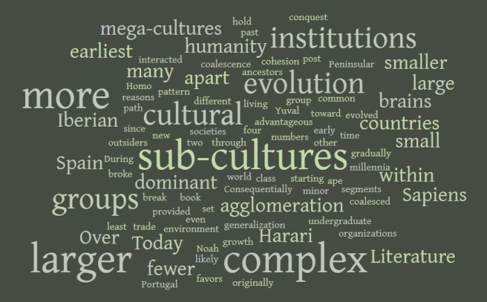 Cultural Agglomeration