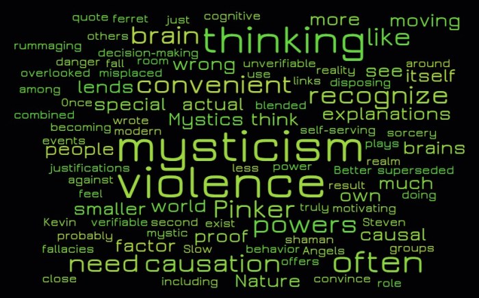 Violence and Convenient Mysticism